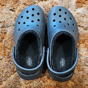 Crocs Fuzzy Lined - Black